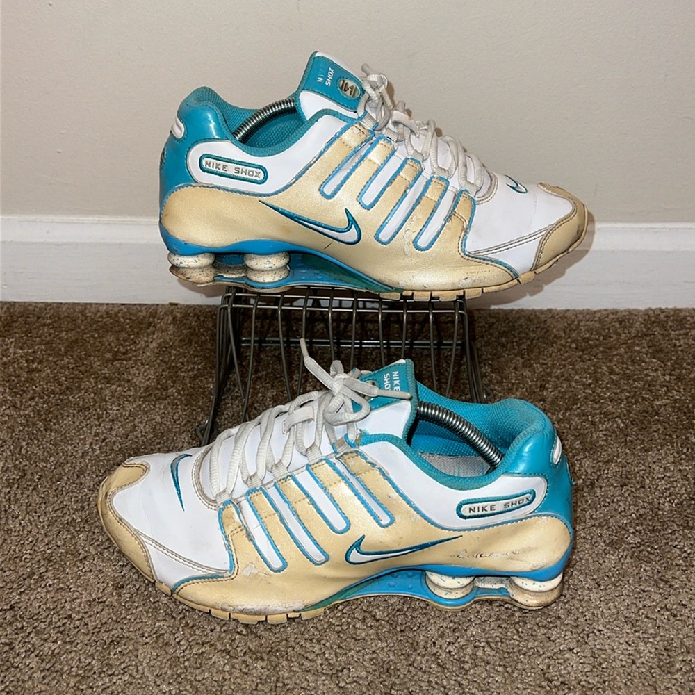 Nike Shox 2009 Teal/White/Cream